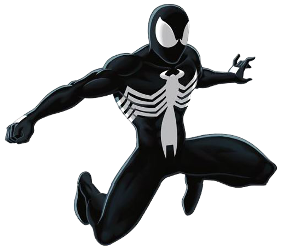Download High Quality spiderman clipart black Transparent PNG Images