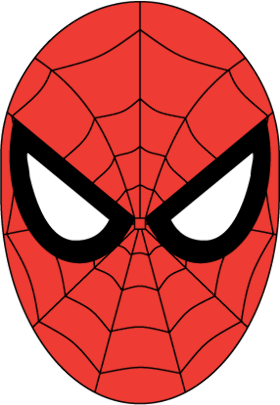 Download High Quality spiderman clipart face Transparent PNG Images