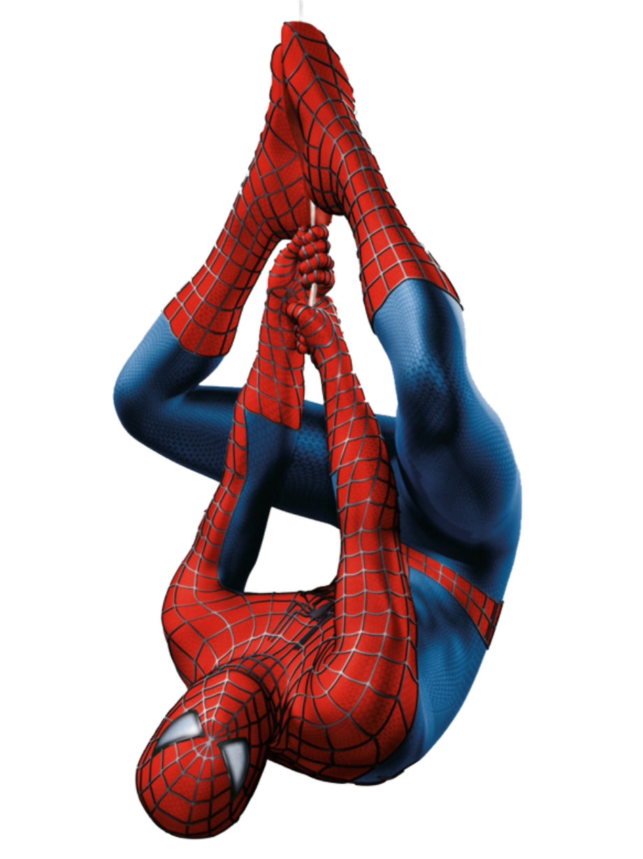 Download High Quality spiderman clipart hanging ...