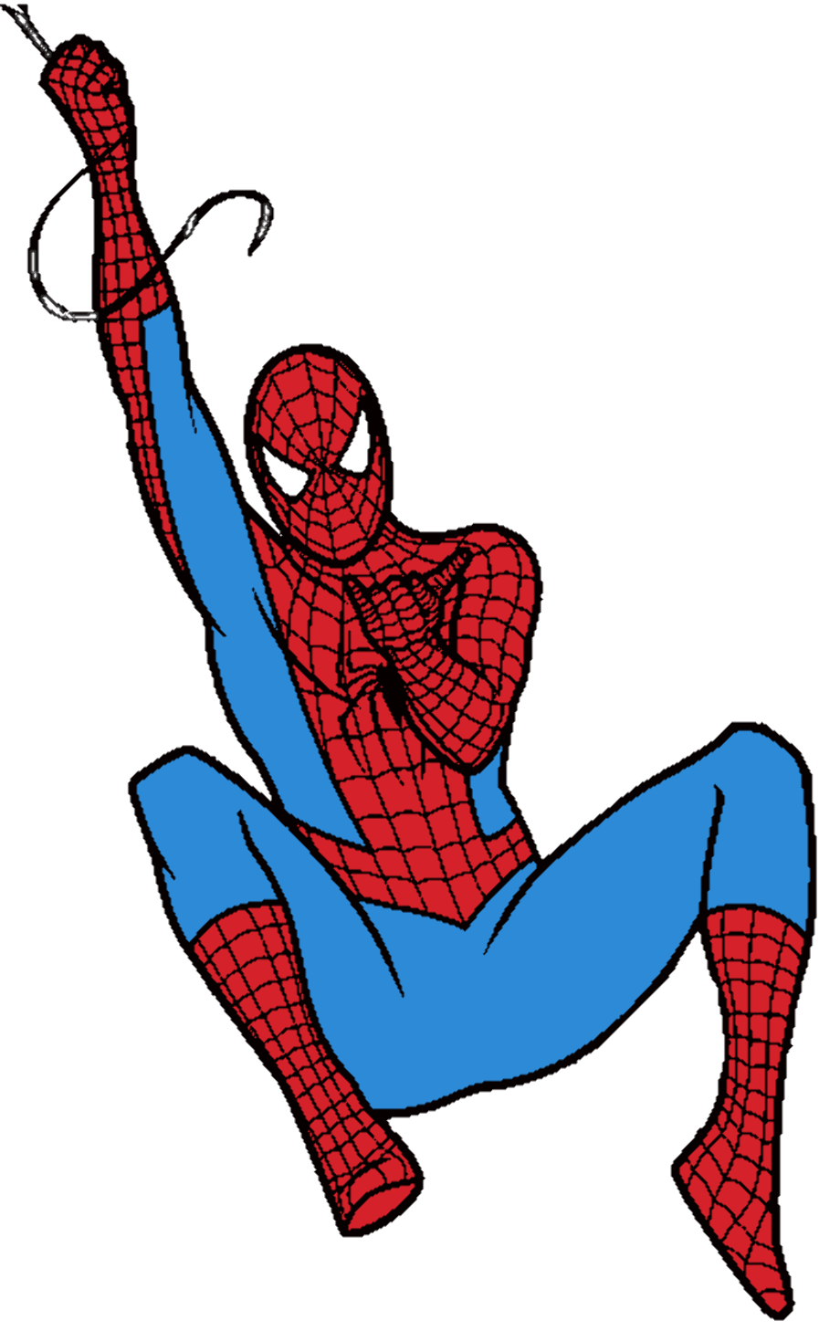 Download Download High Quality spiderman clipart hanging ...