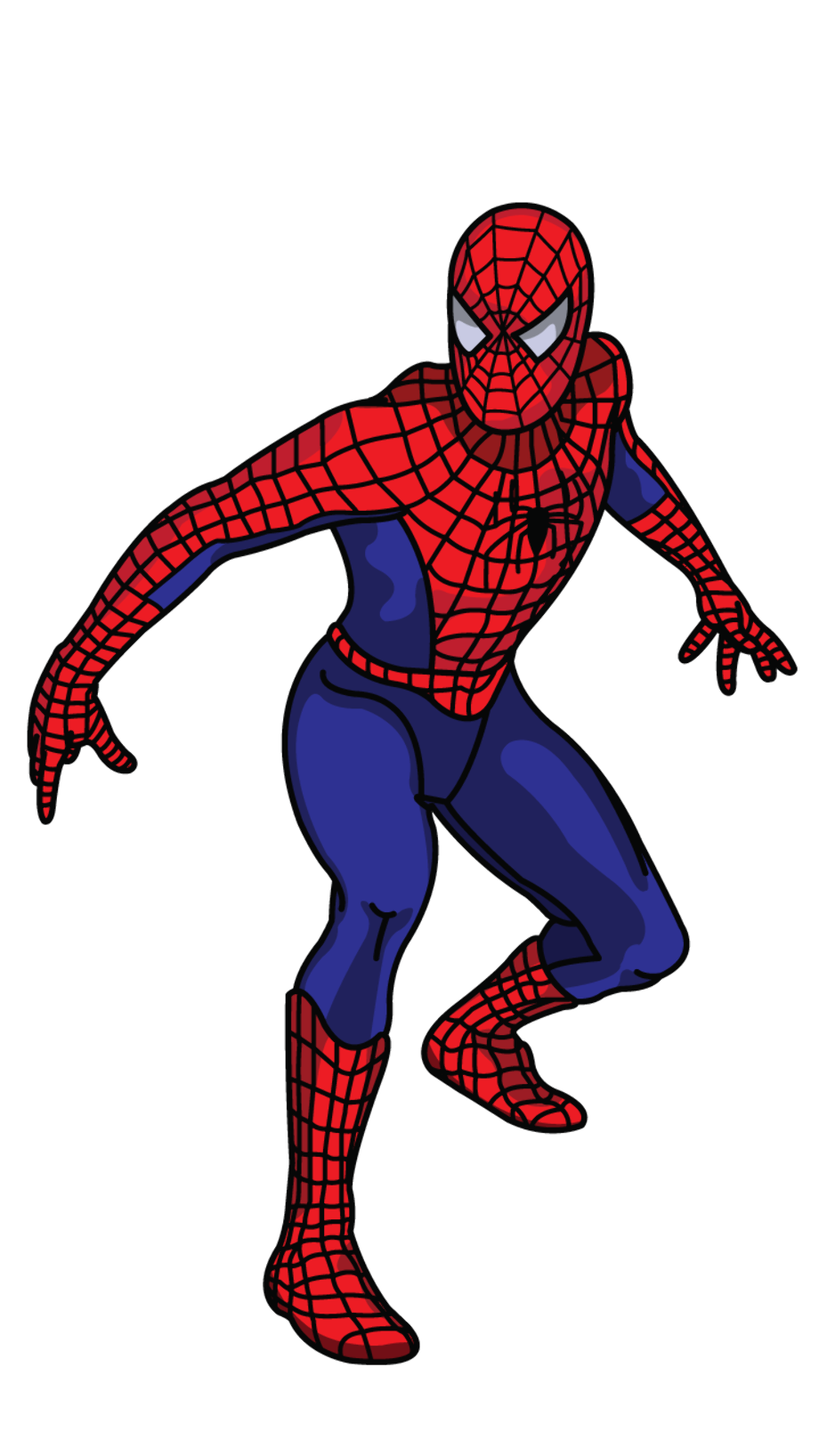 Download High Quality spiderman clipart standing Transparent PNG Images