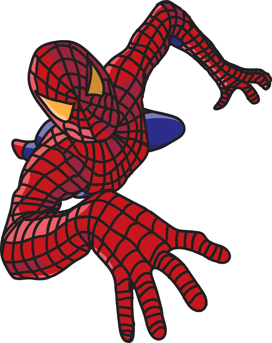 download-high-quality-spiderman-clipart-template-transparent-png-images
