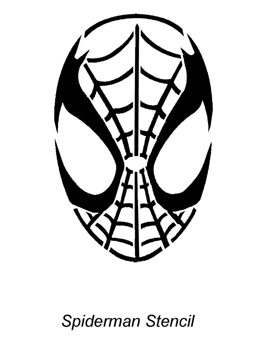 Download High Quality spiderman clipart template Transparent PNG Images