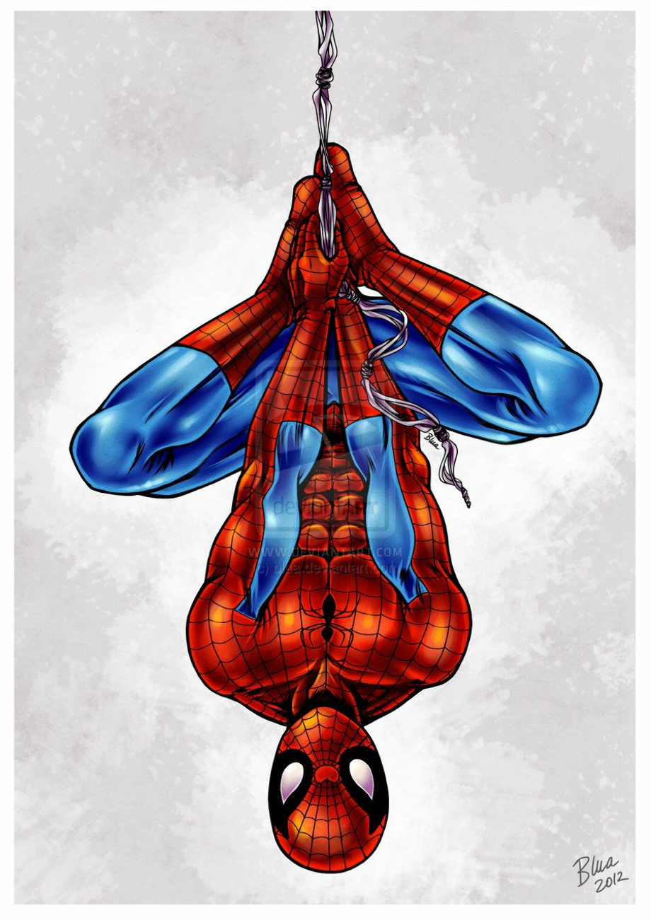 Download High Quality spiderman clipart upside down Transparent PNG ...
