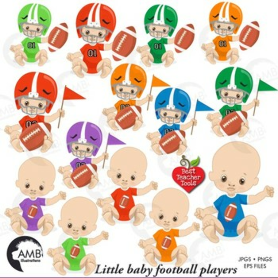sports clipart baby