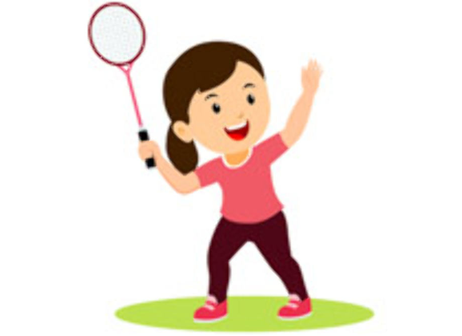 sports clip art badminton