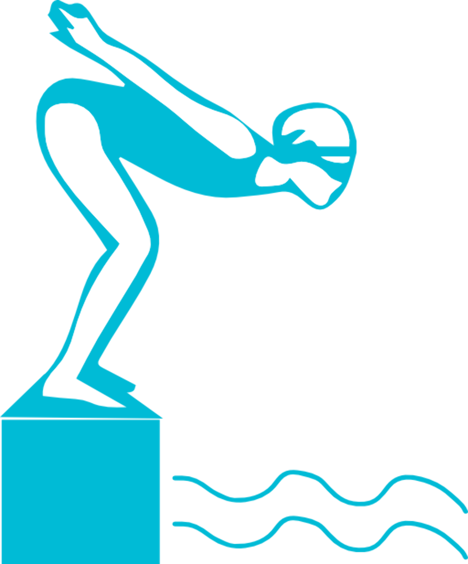 swimming clipart competitive