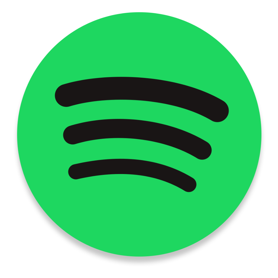 Spotify logo transparent white png