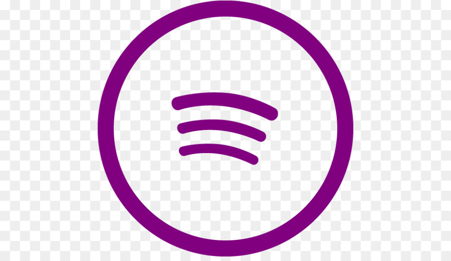 Download High Quality spotify logo transparent purple Transparent PNG