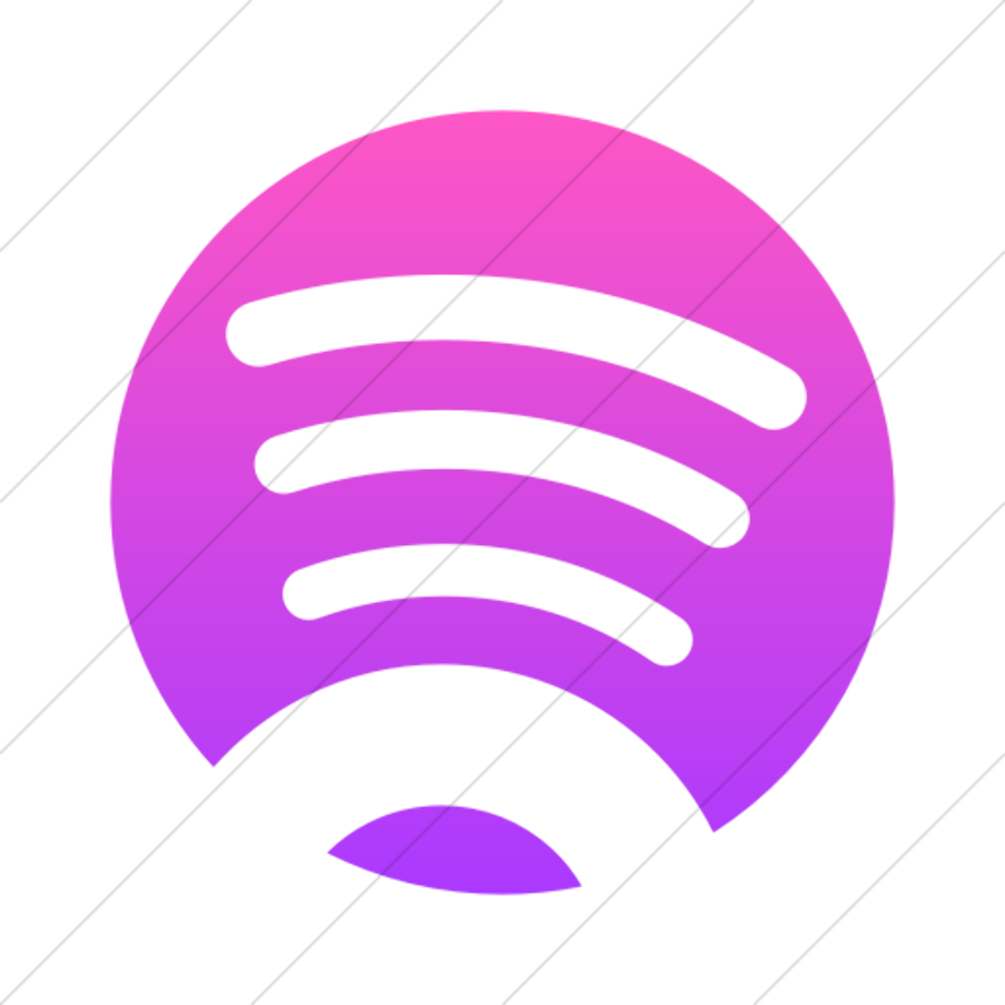 Download High Quality spotify logo transparent purple Transparent PNG