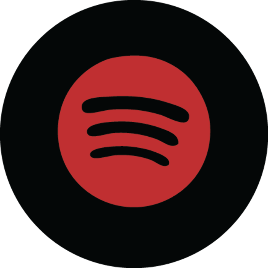 Download High Quality spotify logo transparent red Transparent PNG