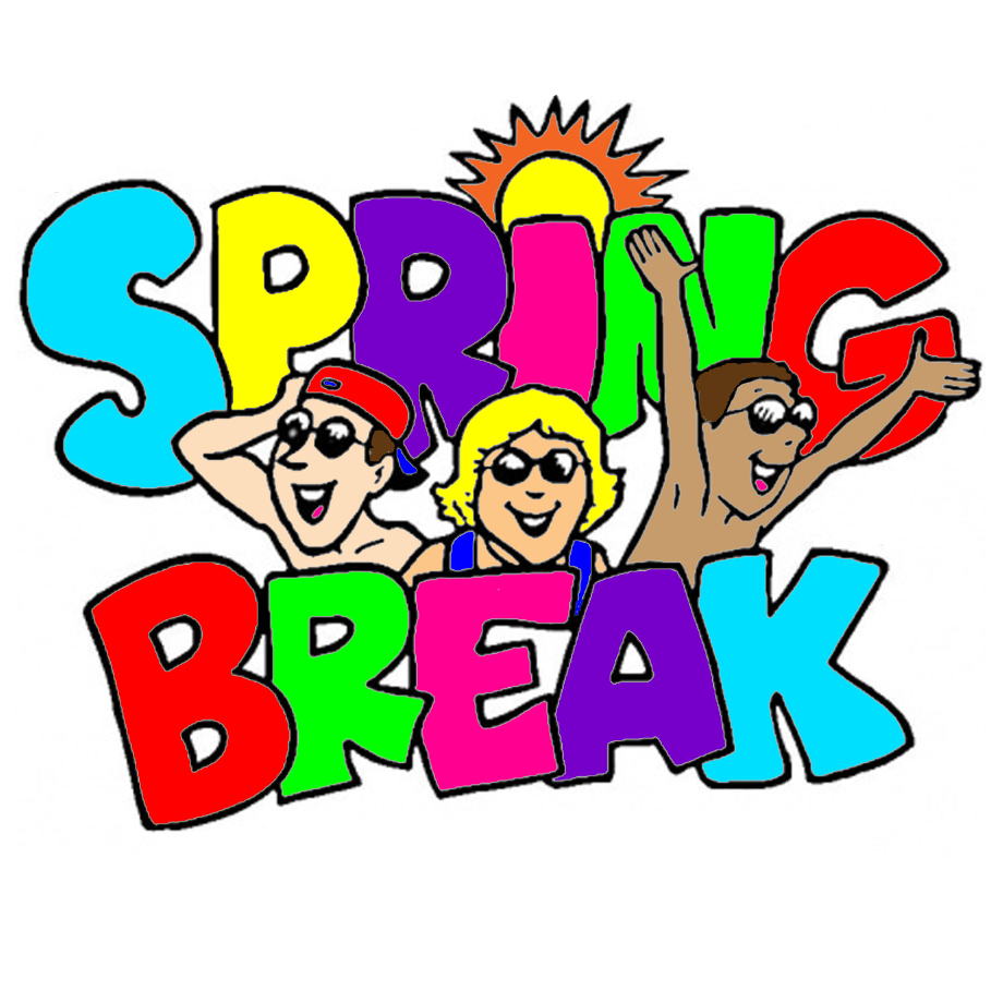 spring break clip art