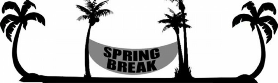 spring break clipart banner