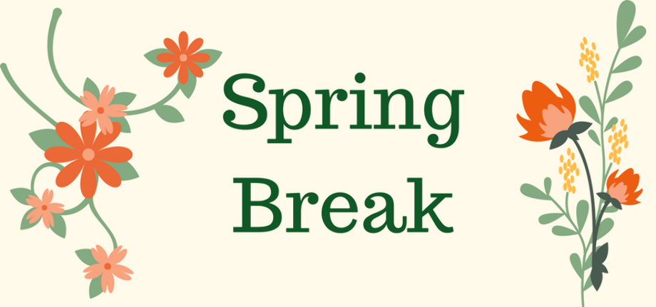 spring break clipart banner