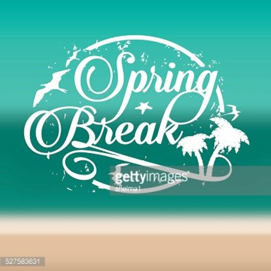 spring break clipart beach