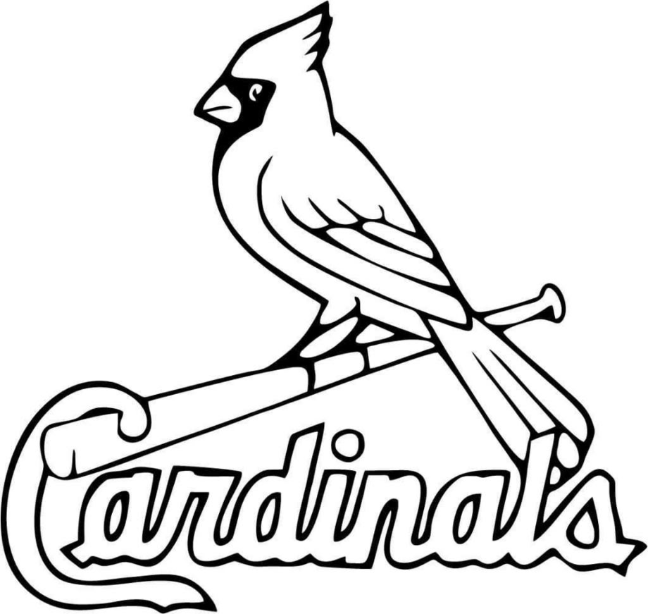 Cardinal Outline SVG