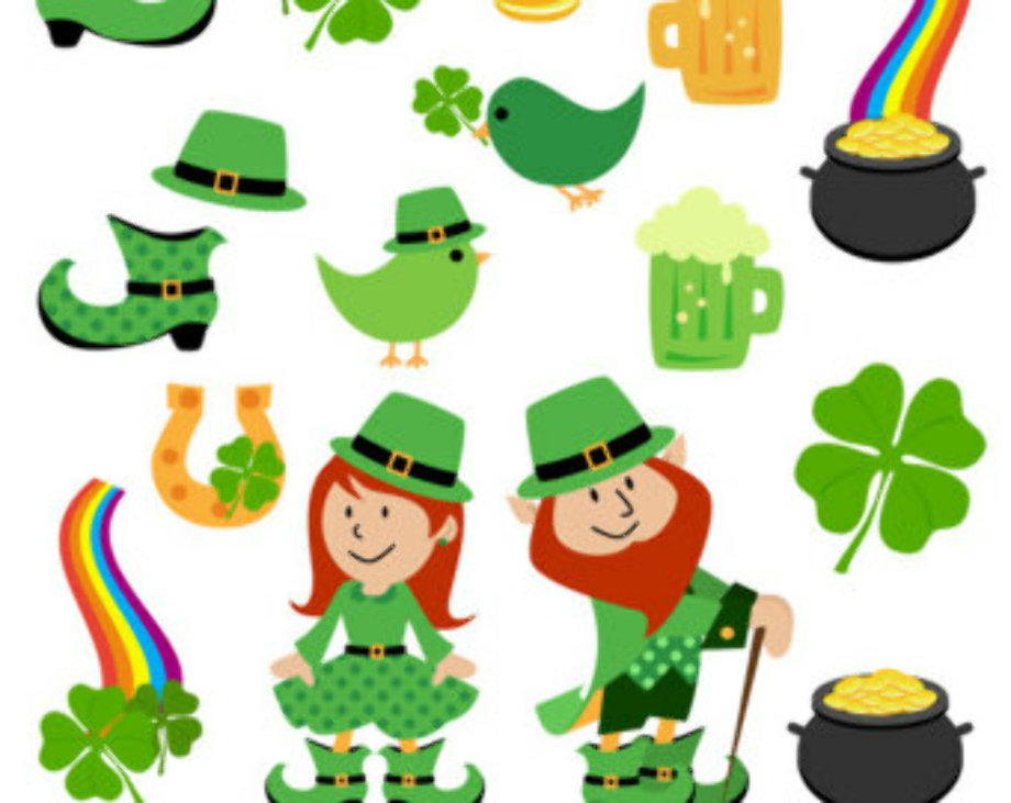 st patricks day clipart baby