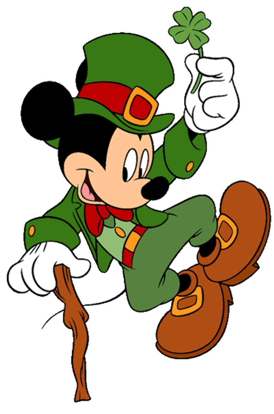 Download High Quality st patricks day clipart mickey mouse Transparent