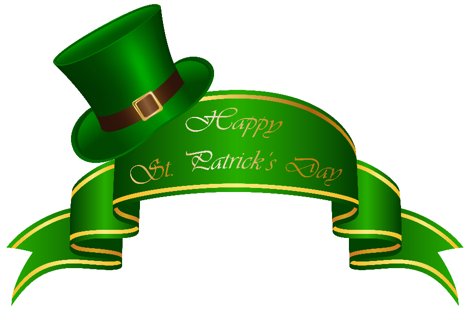 St patrick\\\'s day clipart banner.