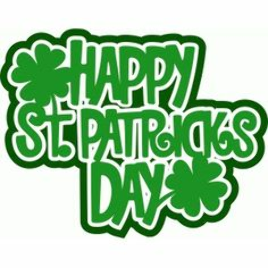 st patricks day clipart silhouette