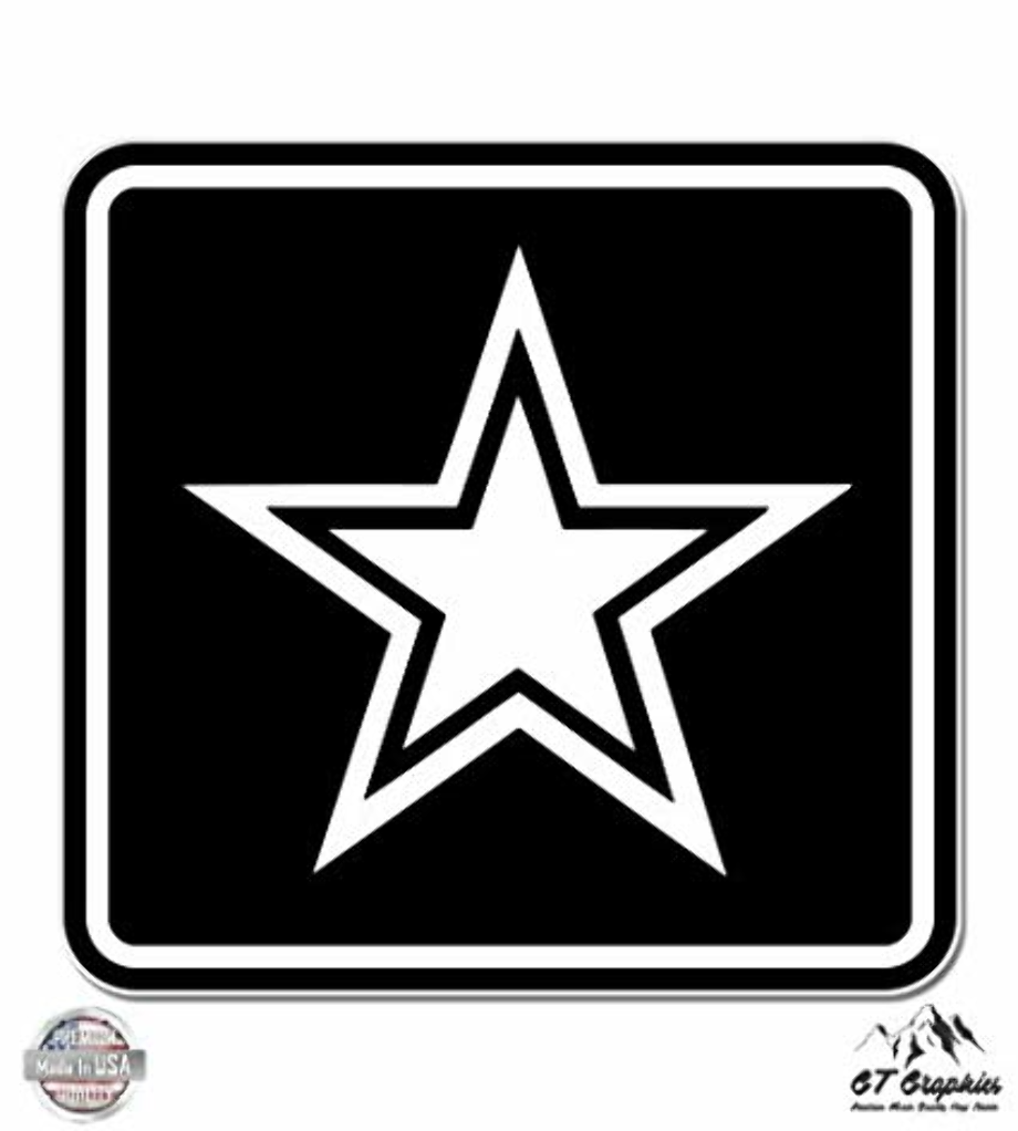 star clipart black and white army