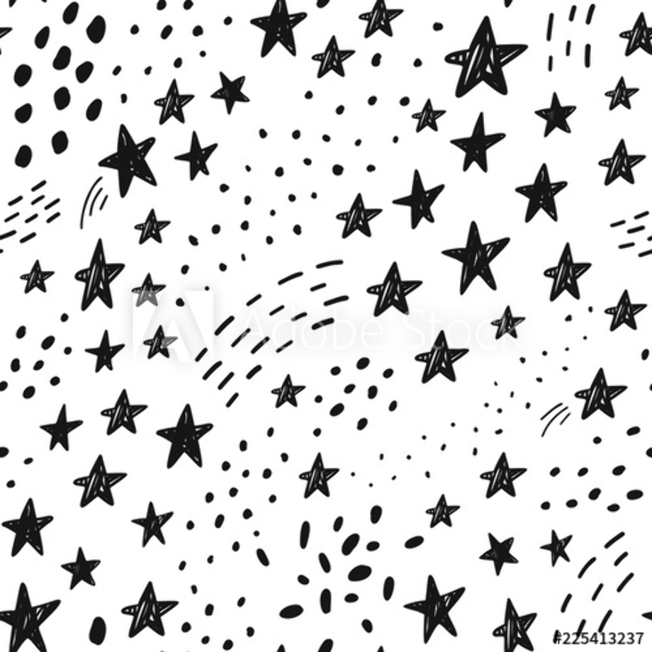 Download High Quality star  clipart black  and white  hand 