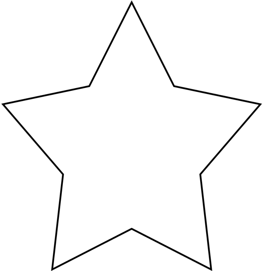 Download High Quality star clipart black and white transparent