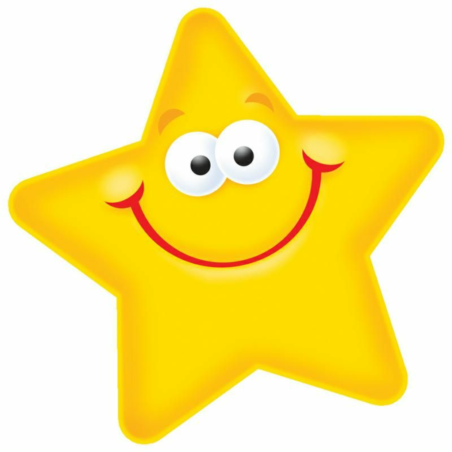 star clipart smiley