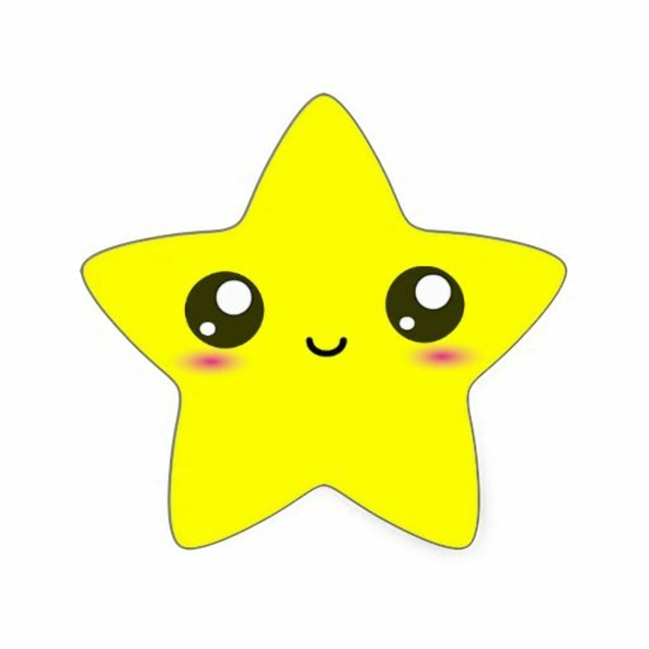 clipart star kawaii