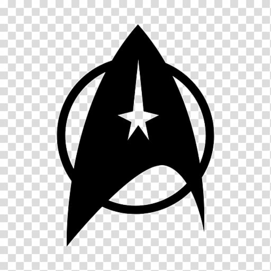 star trek logo drawing