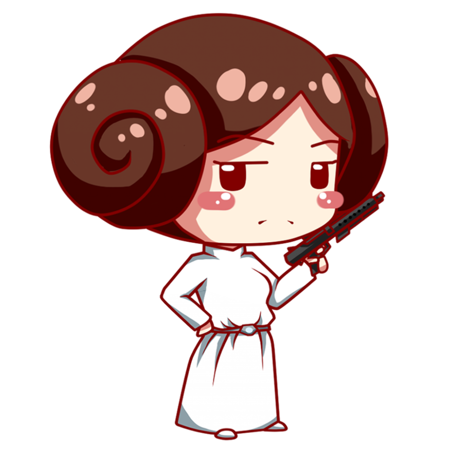 Download High Quality star wars clipart princess leia Transparent PNG