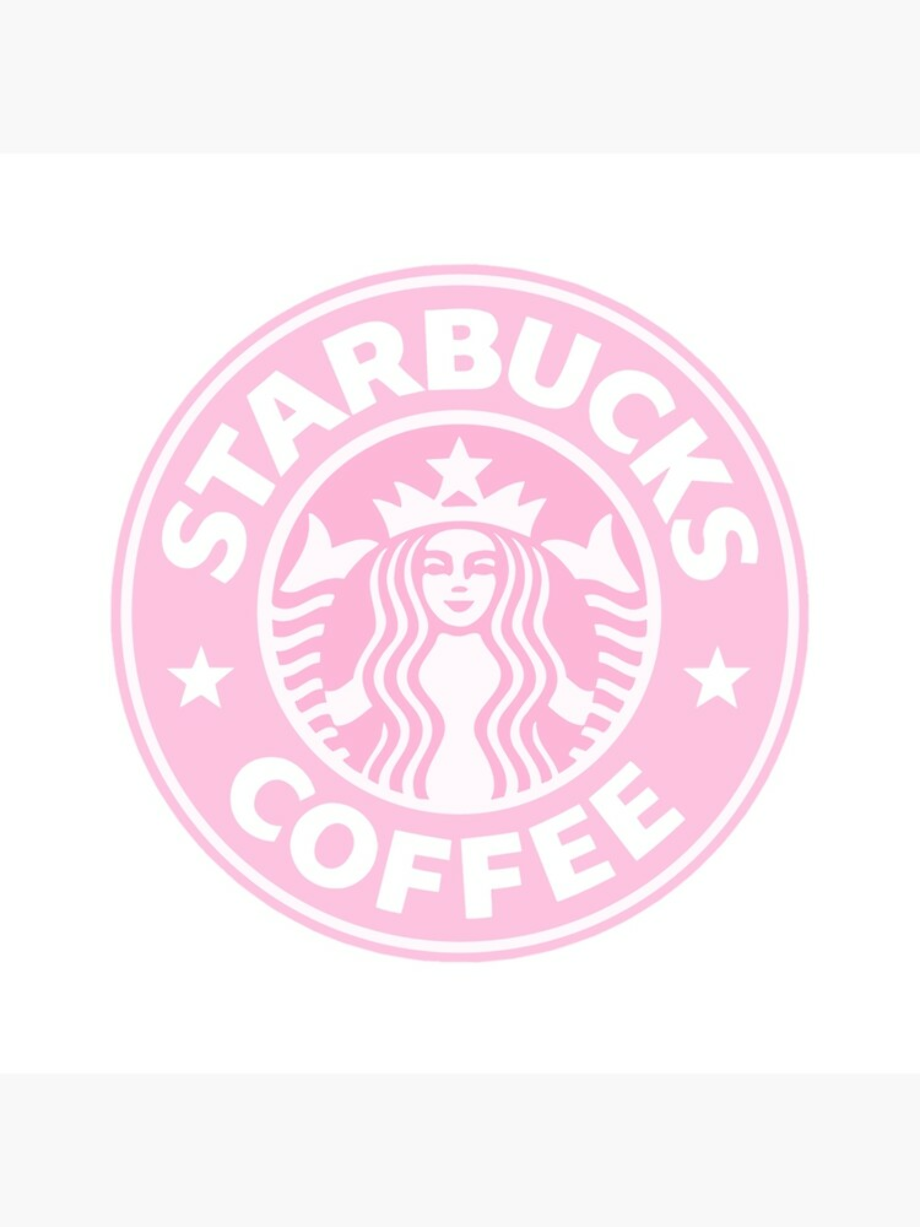 starbucks logo pink