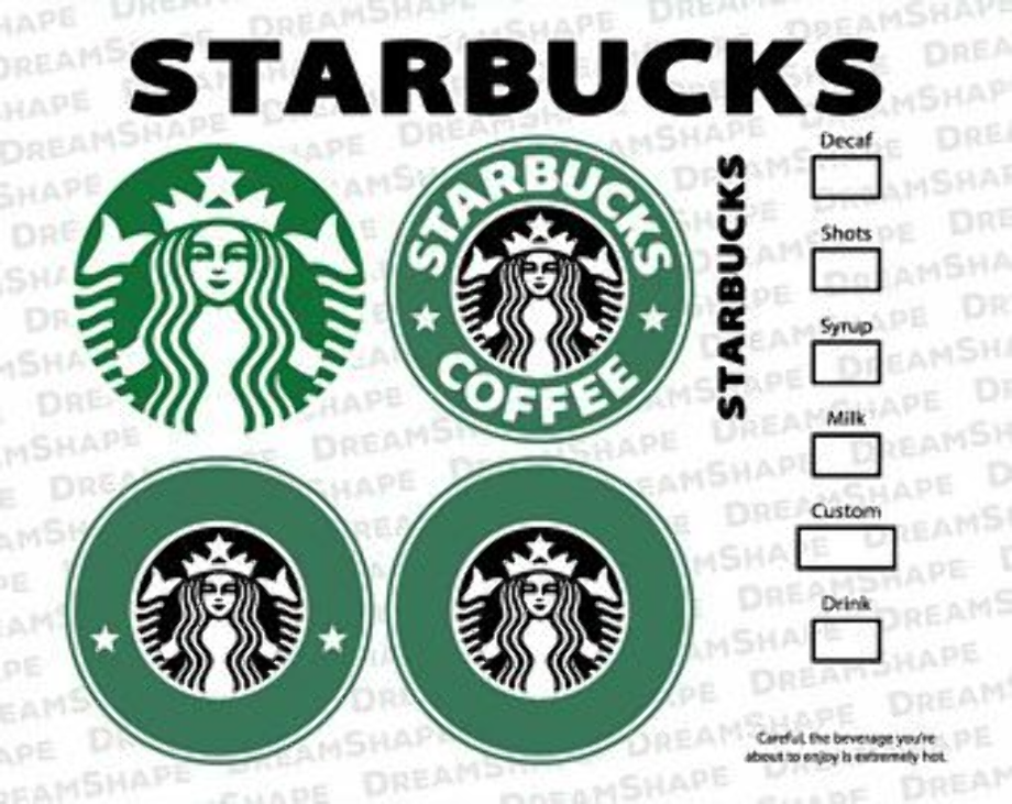 Printable Template Starbucks Logo Printable World Holiday