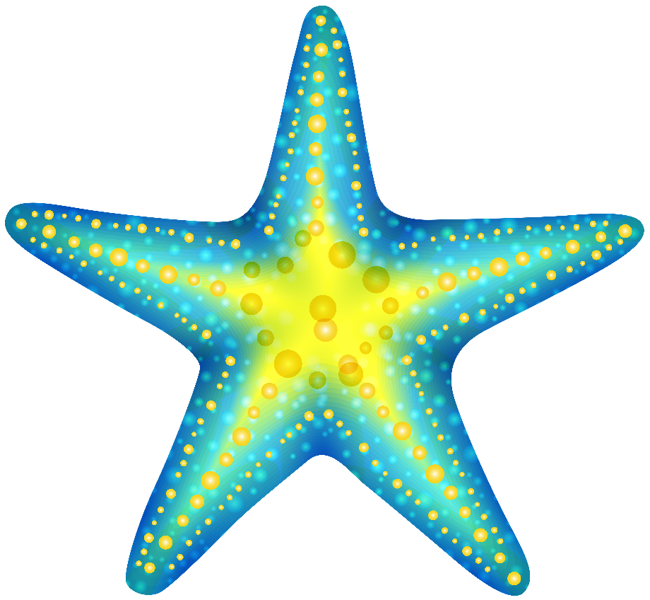 starfish clipart printable