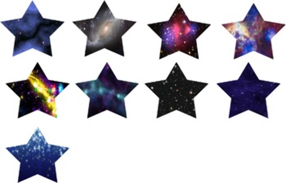 stars clipart space