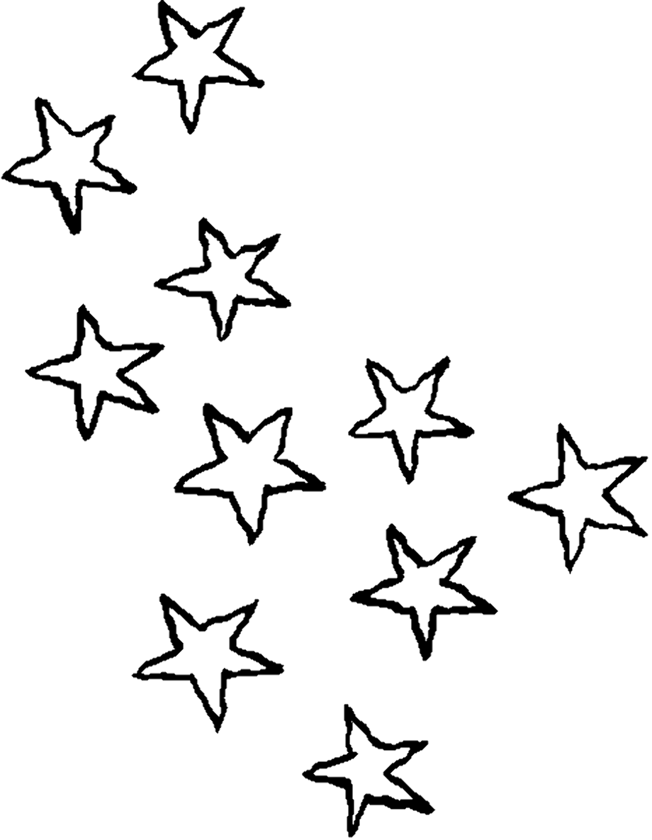 clipart star drawn