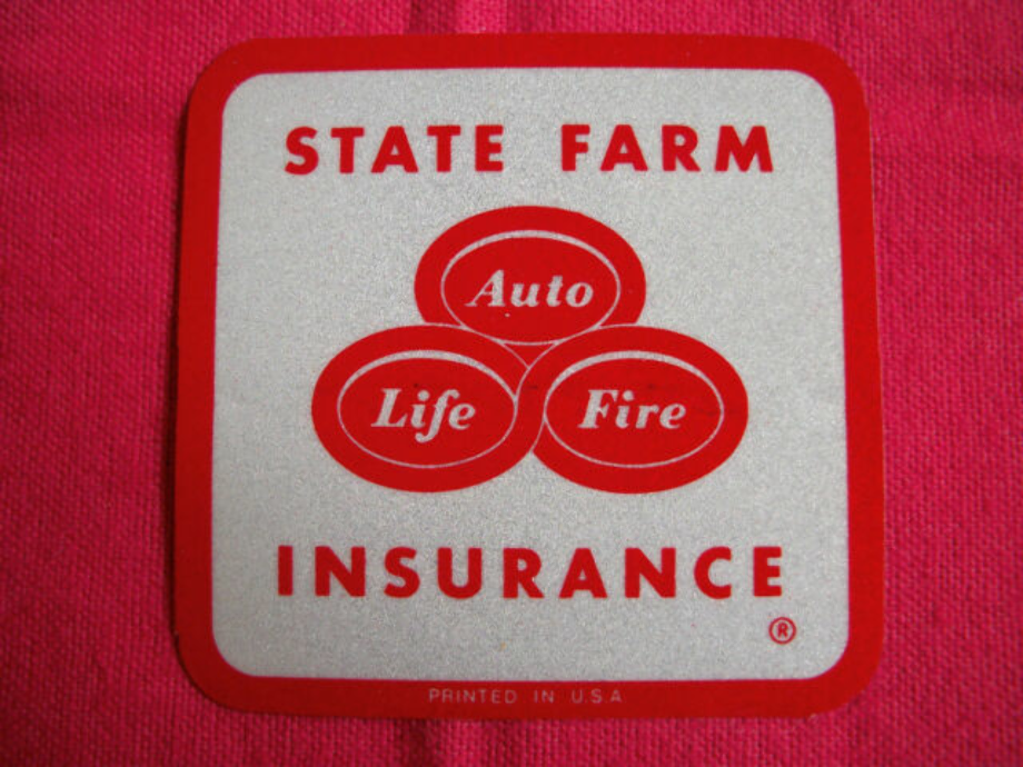 state farm logo sticker