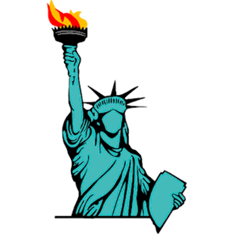 Download High Quality statue of liberty clipart animated