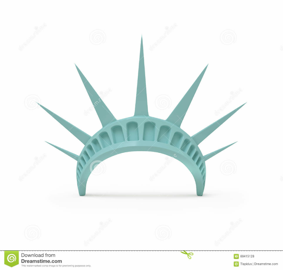 Download High Quality statue of liberty clipart crown Transparent PNG