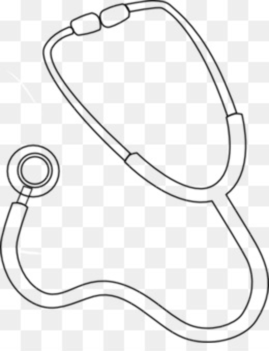 Download High Quality stethoscope clipart drawing