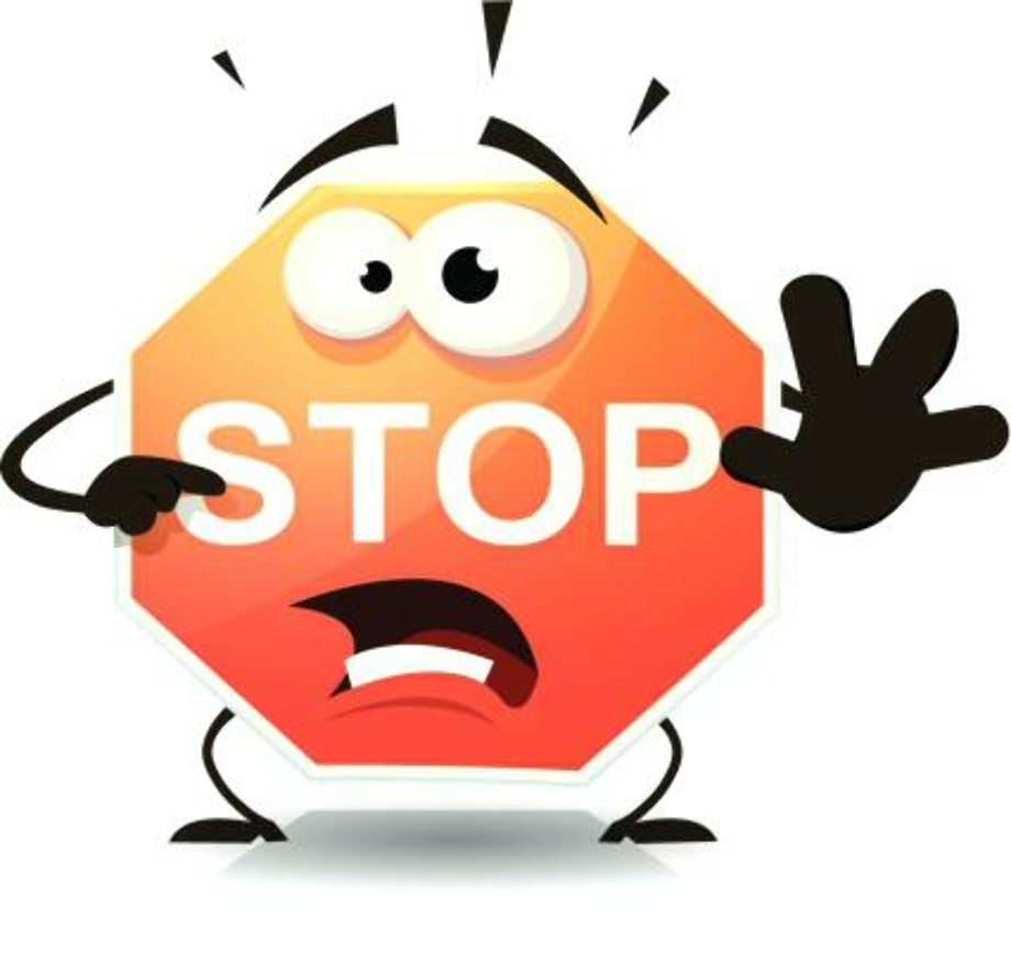 stop sign clip art child with