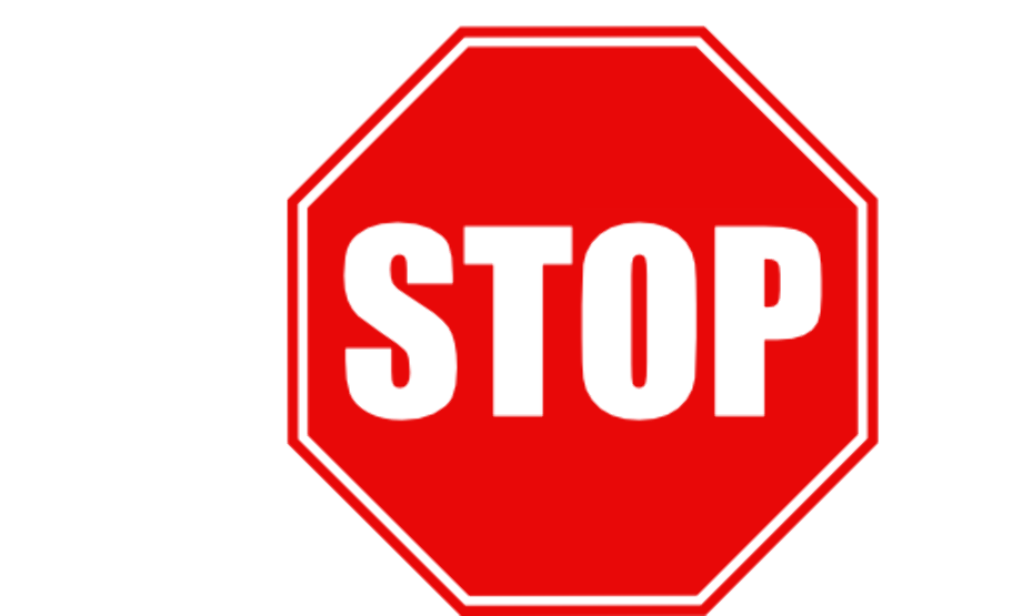 stop sign clip art transparent