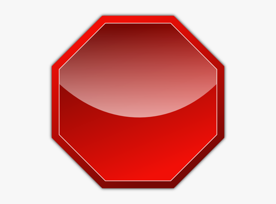 stop sign clipart blank
