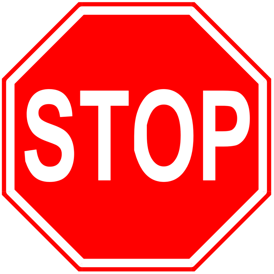 Download High Quality stop sign clipart emoji Transparent PNG Images