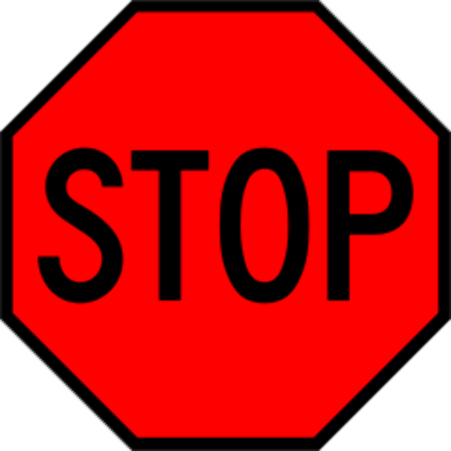 Download High Quality stop sign clipart classroom Transparent PNG