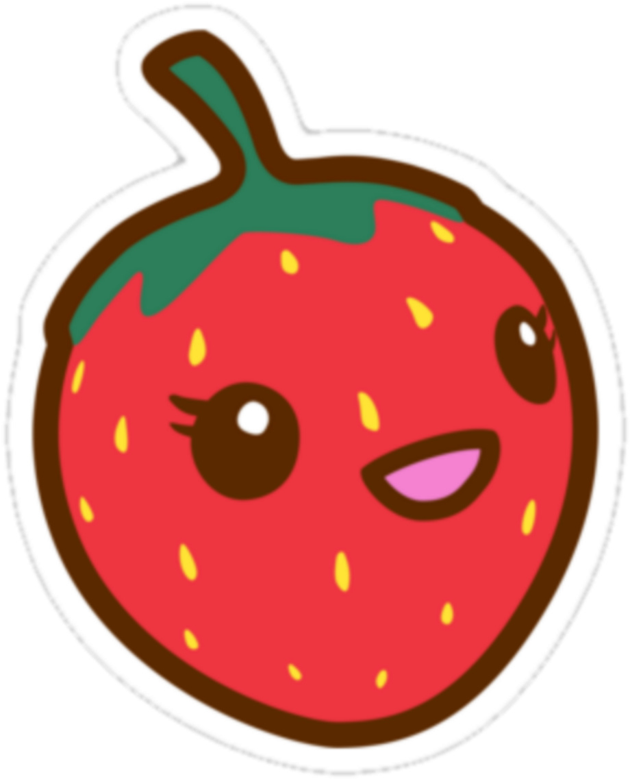 Download High Quality strawberry clipart kawaii Transparent PNG Images