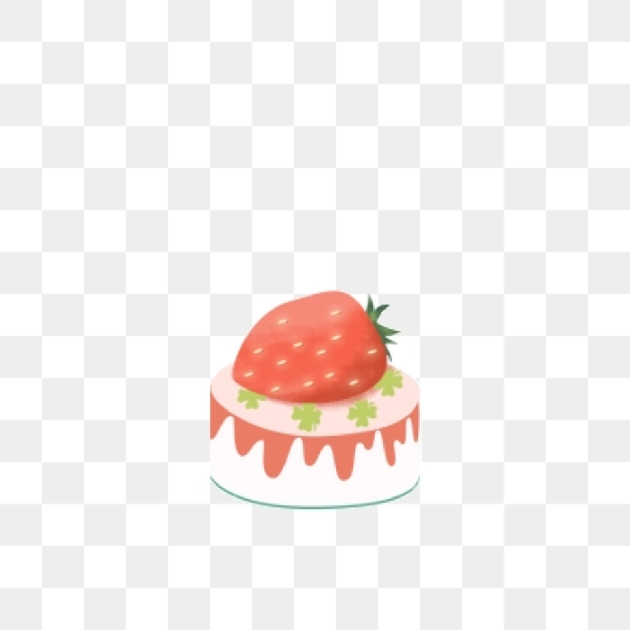 strawberry clipart simple
