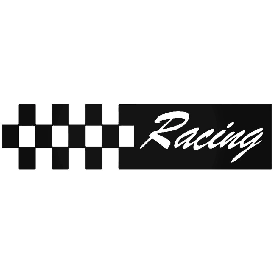 stripe logo racing