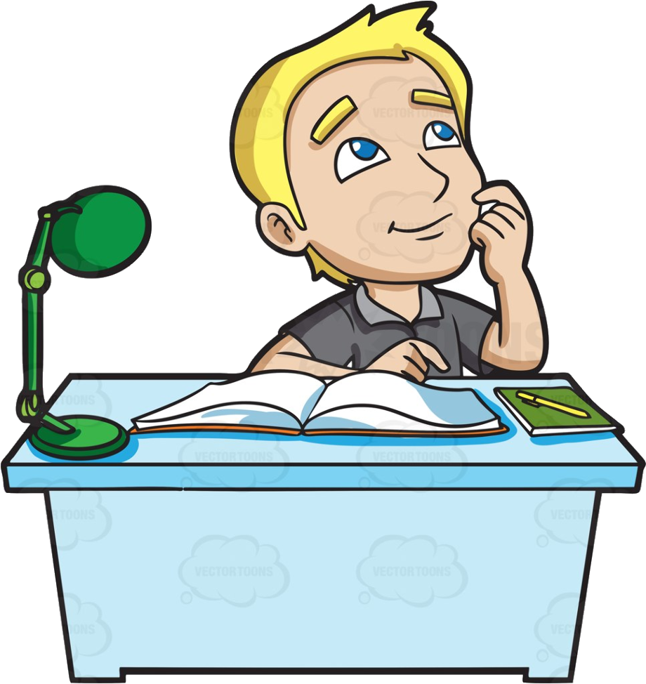 Download High Quality Studying Clipart Old Student Transparent Png