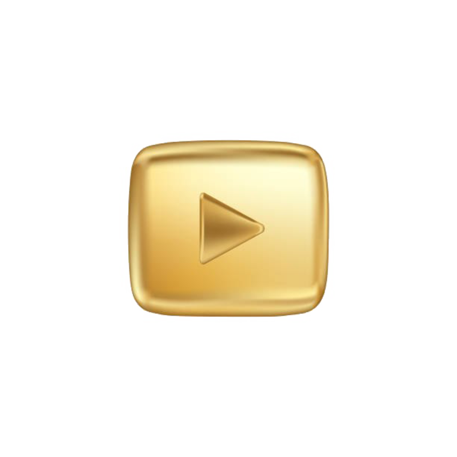 Download High Quality Subscribe Button Transparent Golden Transparent